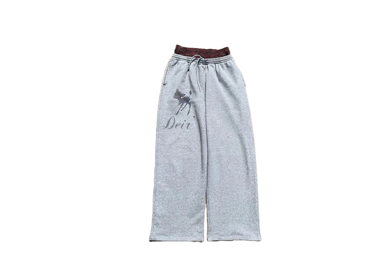 Deir Double Waist Sweatpants (wide leg)